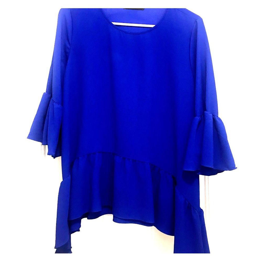 Gibson flutter blouse
